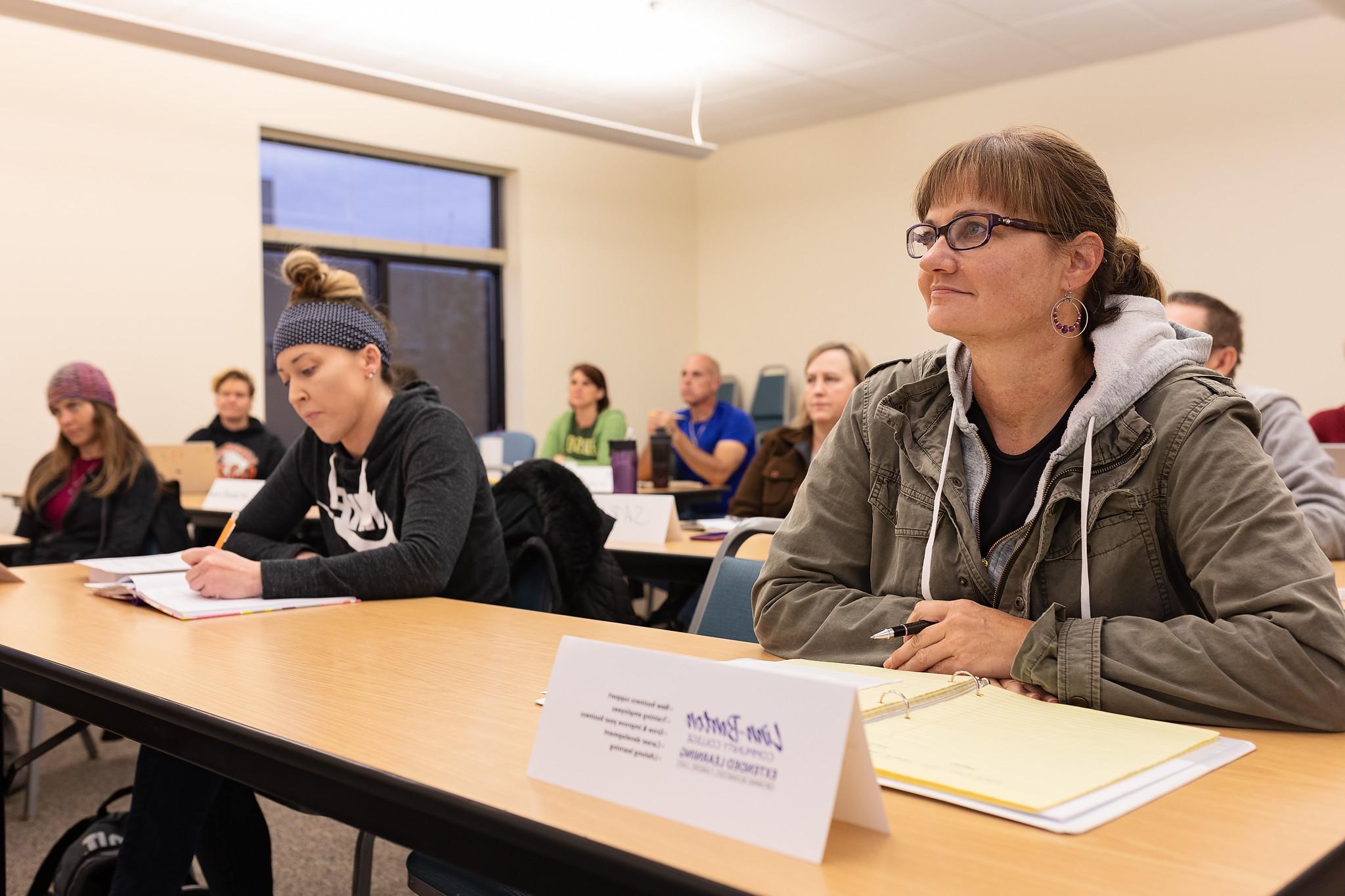 Photo of students attending a Business lecture